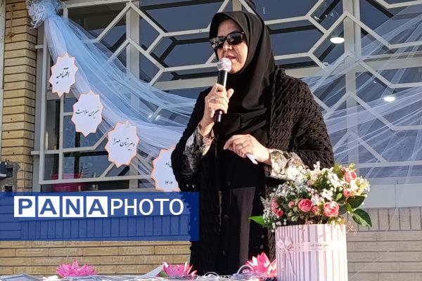 مراسم افتتاحیه سفیران سلامت در دبیرستان مهر نیشابور 