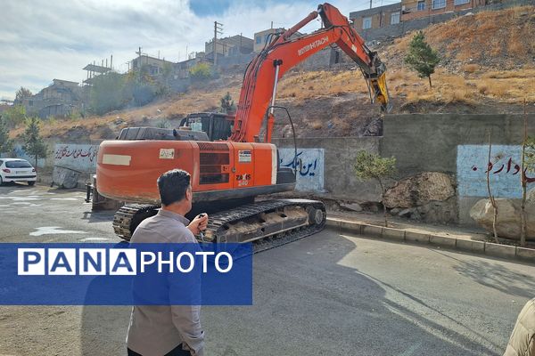 آغاز عملیات عمرانی مدرسه خیرساز در بخش بومهن پردیس