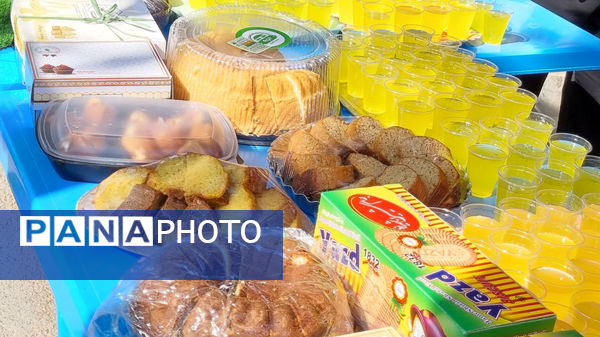 برپایی موکب دانش‌آموزان مدرسه نمونه دولتی پژوهش در جشن میلاد امام حسن عسکری (ع)