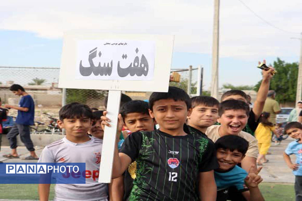 جشنواره بازی‌های بومی محلی در روستای دویره