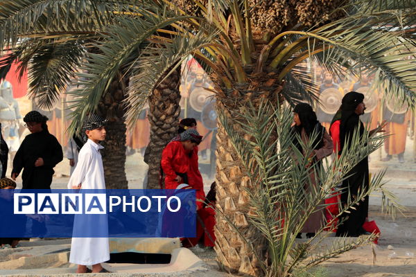بازآفرینی نوجوان کربلا زیر آسمان لامرد