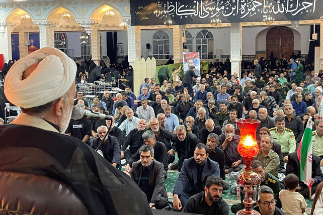 همایش فدائیان رهبر در کاشمر 