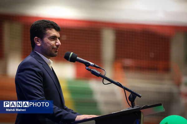 مراسم بدرقه کاروان ورزشی دانش‌آموزی به ژیمنازیاد جهانی دانش‌آموزی بحرین 2024