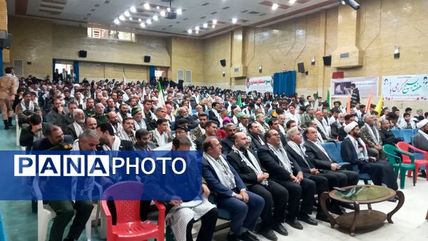 گردهمایی بزرگ بسیجیان در اسدآباد با حضور نمایندگان مجلس و امام جمعه