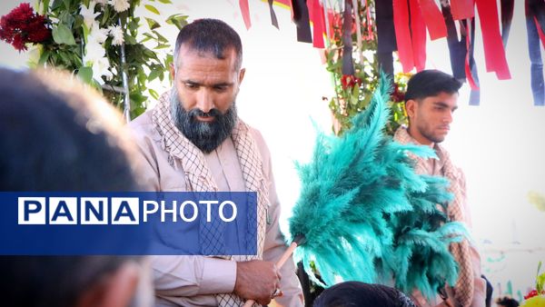 تشییع پیکر مطهر شهید گمنام در روستاهای شهرستان ریگان