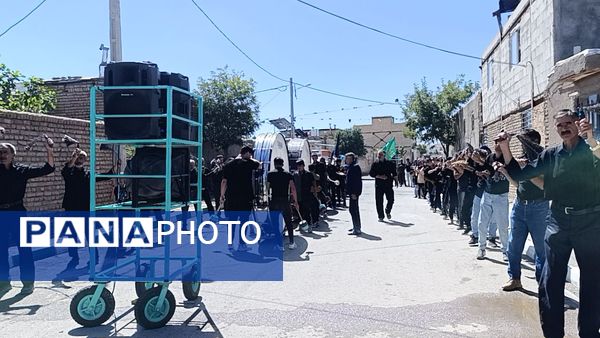 مراسم سنتی هیات ثامن الائمه روستای سلطان آباد نمک