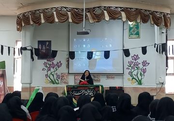 آتش لاله‌های روشن در سالروز بانوی دو عالم در جان‌ دانش‌آموزان مدرسه زینبیه۲ 