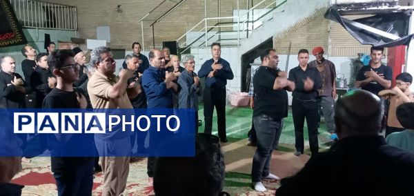 عزاداری اربعین خدمتگزاران حسینیه  ابوالفضلی فدافن در مشهد مقدس