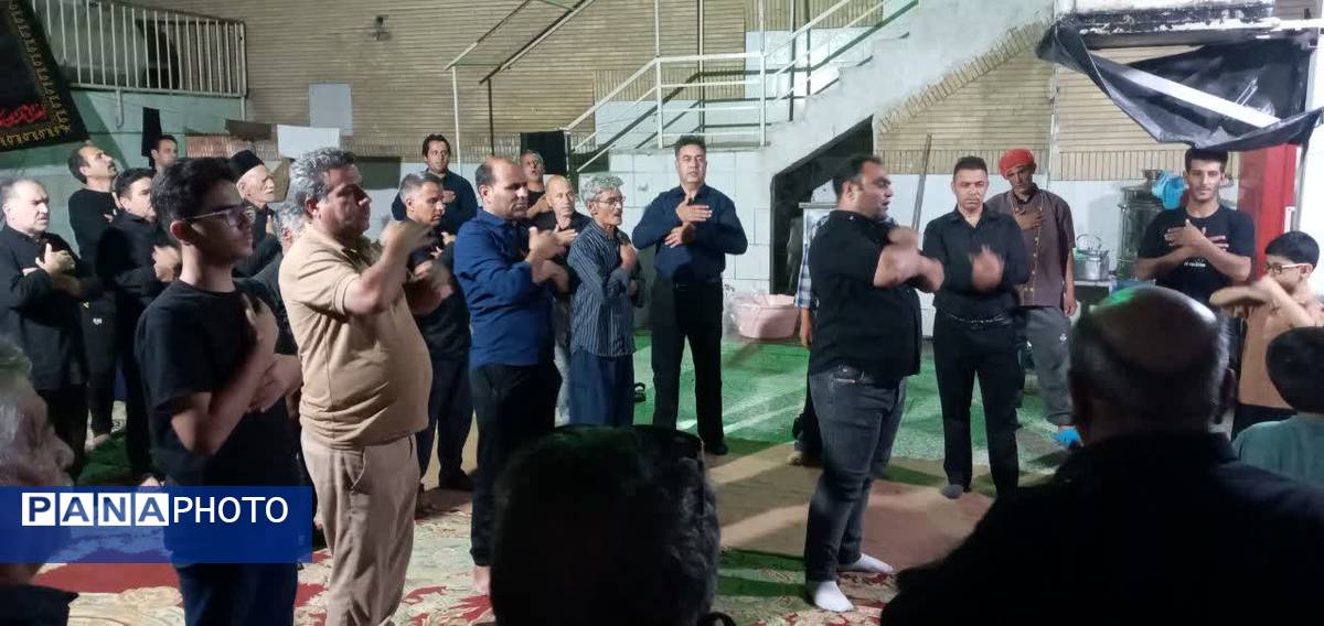 عزاداری اربعین خدمتگزاران حسینیه  ابوالفضلی فدافن در مشهد مقدس