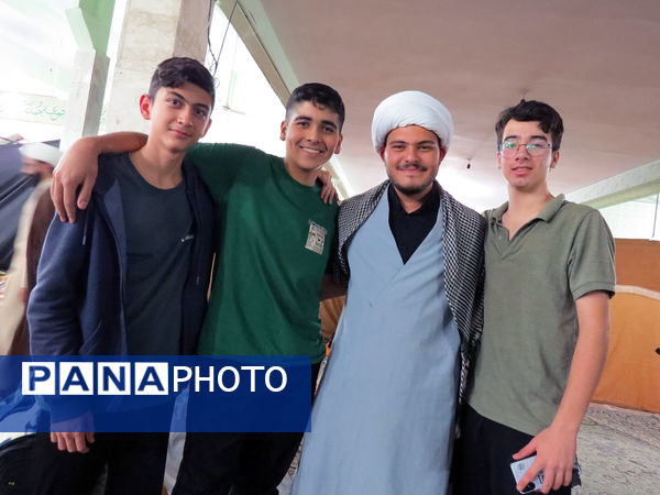 اعتکاف دانش‌آموزان مسجد انقلاب شهرستان بجنورد 