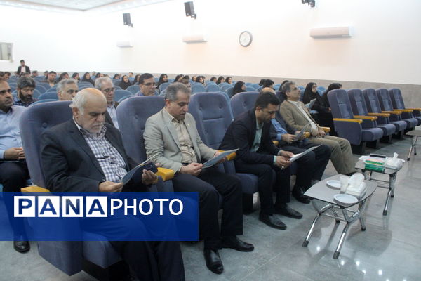 مراسم اولین سالروز شهادت شهدای خدمت در آموزش و پرورش استان بوشهر