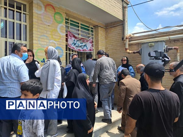 ارائه خدمات پزشکی رایگان به شهروندان در دبستان حاجیه نوری شهرستان ملارد