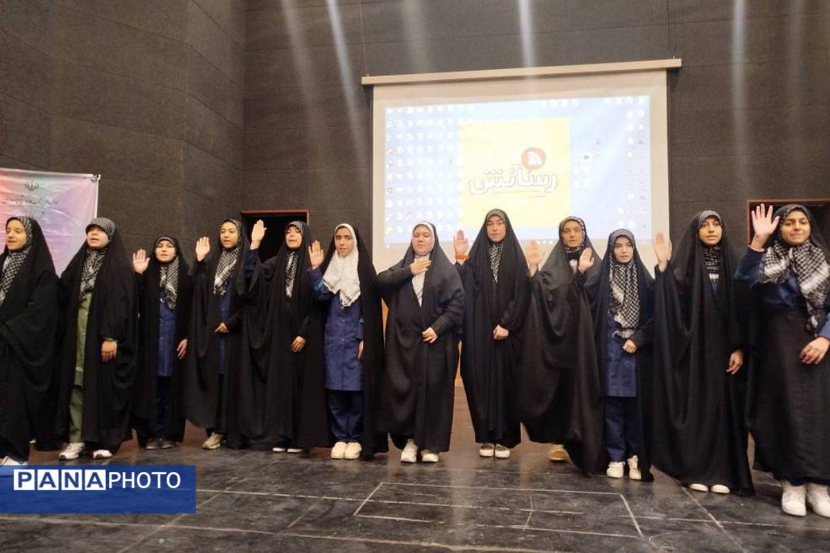 برگزاری همایش‌دختران‌ایران‌‌ در سالن اداره ارشاد شهرستان قدس