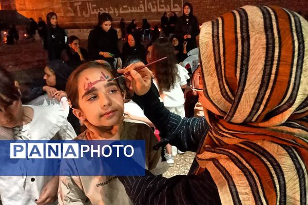 شام غریبان سالار شهیدان در شهرستان باشت 