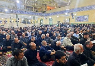 عزاداری مردم سمنان برای شهید جمهور و همراهان شان