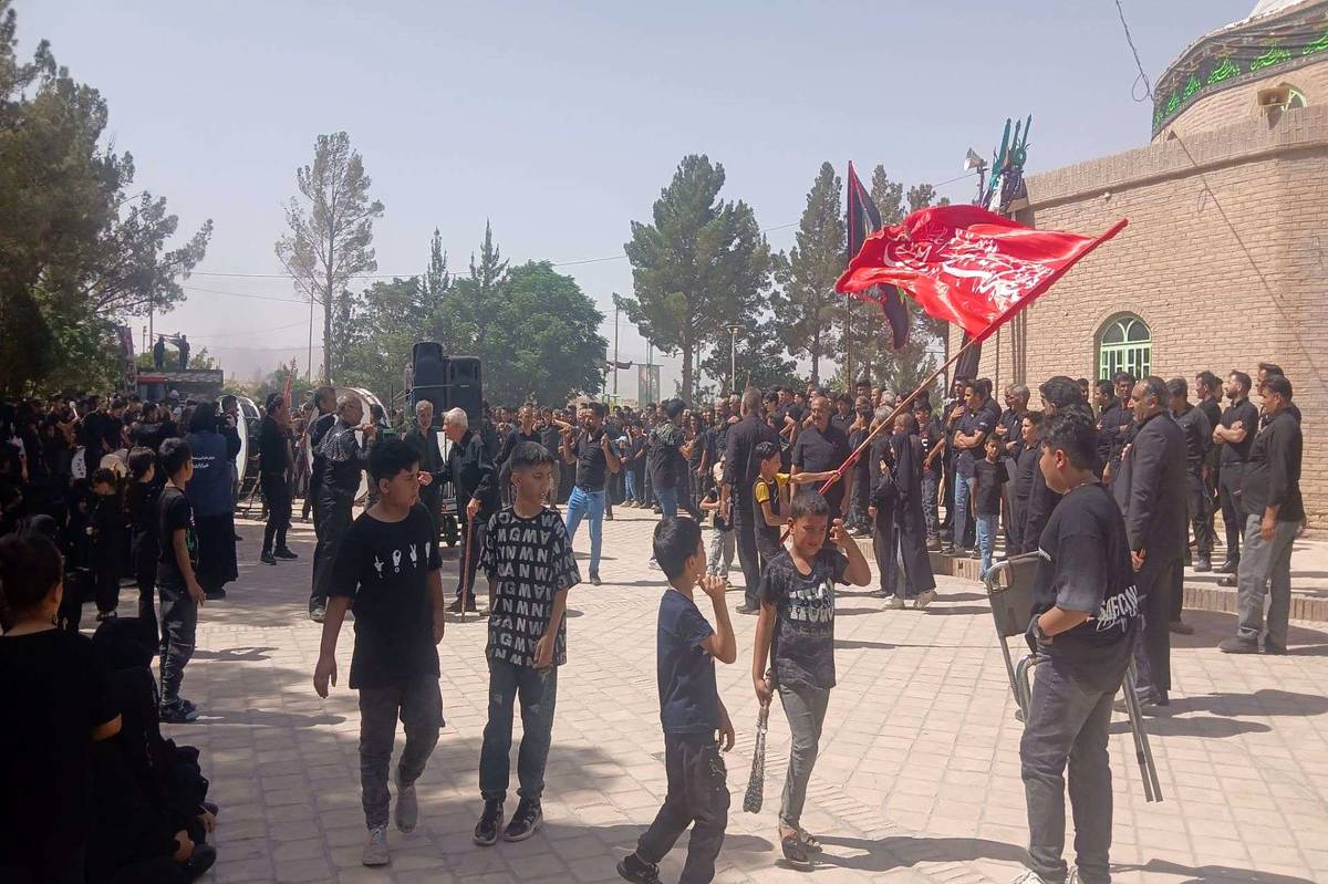برگزاری مراسم عزاداری حسینی در خلیلآباد