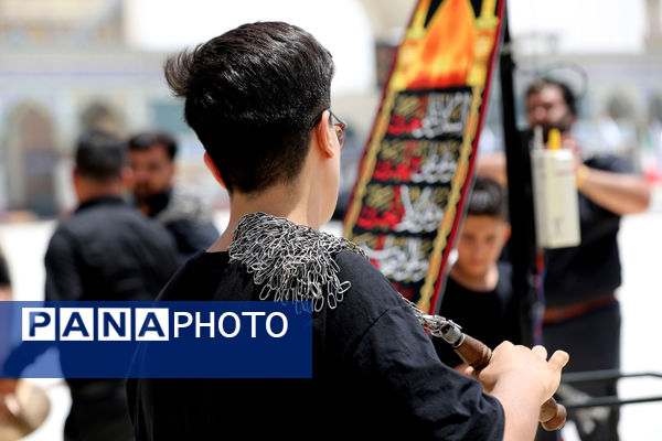 عزاداری روز تاسوعا در مسجد مقدس جمکران