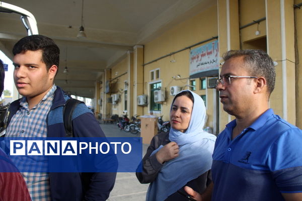 دانش آموزان بوشهر برای دیدار با رهبر انقلاب عازم تهران شدند 