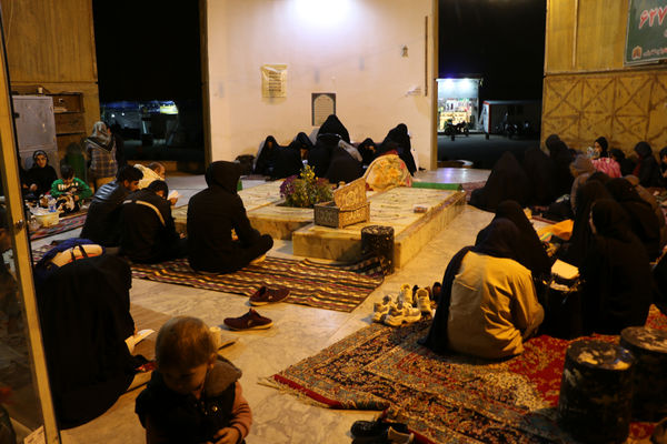 مراسم احیاء شب نوزدهم ماه رمضان در کوه خضر نبی(ع)-1