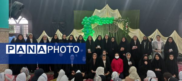 مراسم ولادت حضرت فاطمه زهرا در مهدیه صاحب زمان روستای دهنو شهرستان خلیل آباد