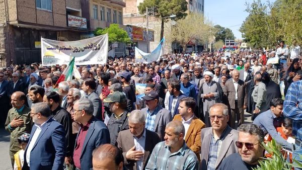 راهپیمایی یوم الله روز قدس در سبزوار