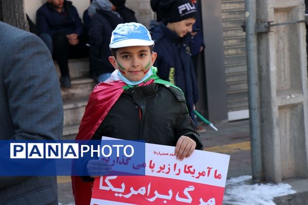 حضور مردم دلیجان در راهپیمایی ۲۲ بهمن، تجلی اراده و قدرت 