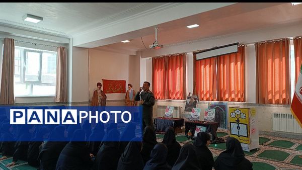 طنین قرآن و یاد شهدای مقاومت در مدارس مرند