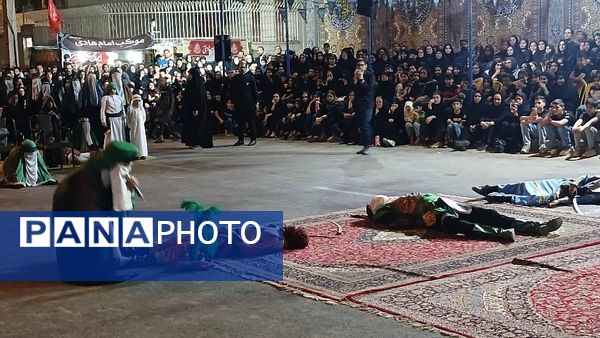 تعزیه‌خوانی در مسجد الهادی اهواز