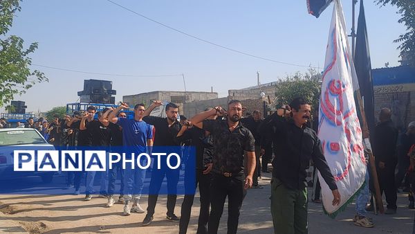 مراسم عزاداری و زنجیر زنی شهادت امام حسن مجتبی(ع) و رحلت پیامبر اکرم (ص) در  روستای کفکی خراسان رضوی