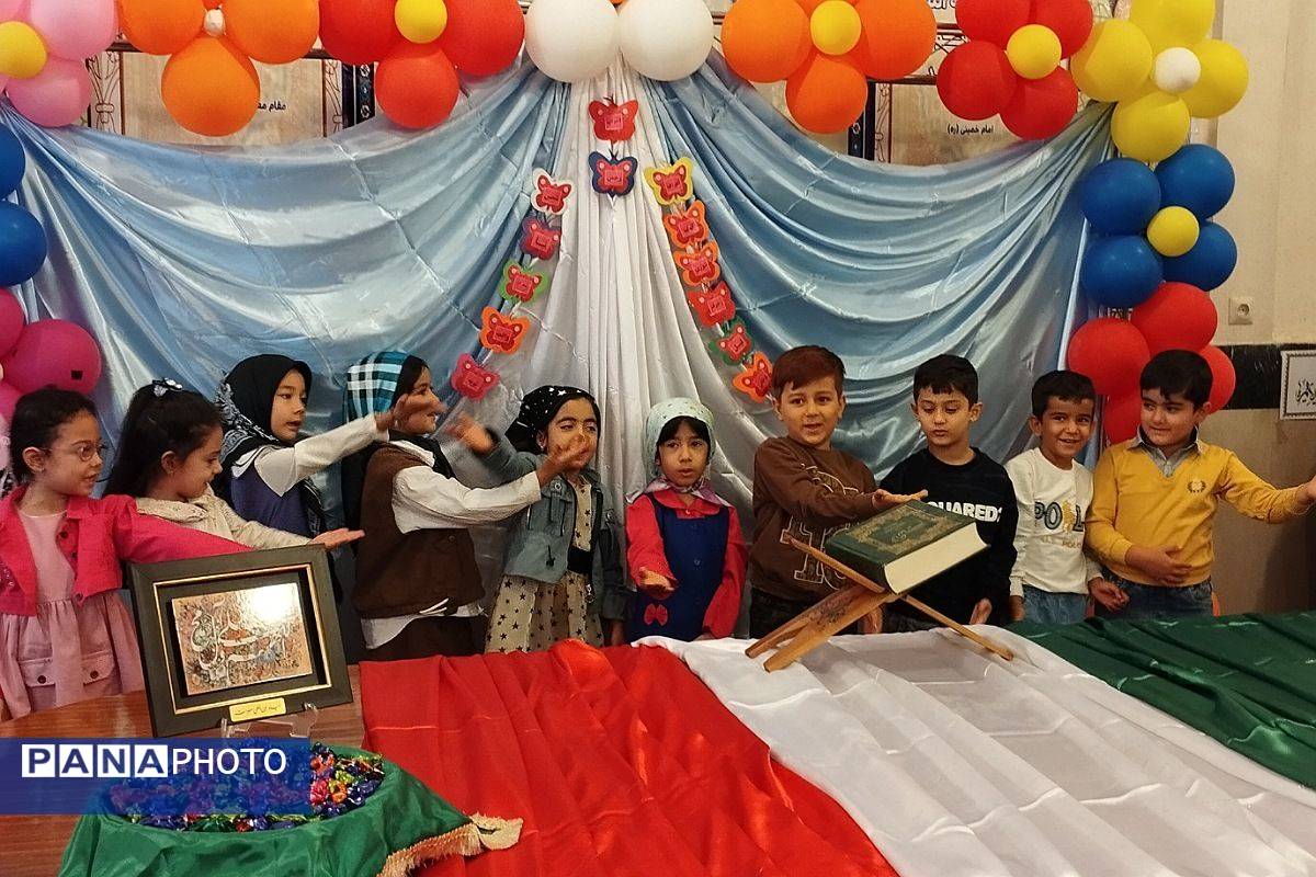 برگزاری جشن روز جهانی کودک در دارالقرآن حجت الاسلام قرائتی ناحیه یک شهرری