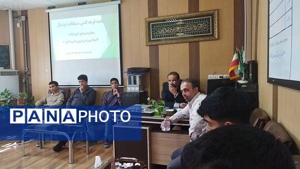 جلسه انجمن های ورزشی دبیرستان شاهد ابوذر غفاری 