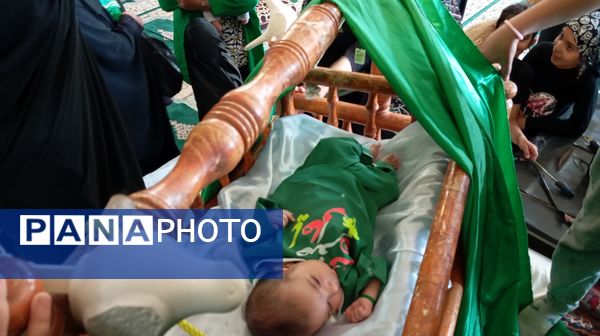 سربازان کوچک امام زمان در همایش شیرخوارگان حسینی شهرستان بن