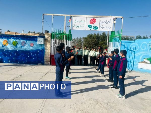 آیین گرامیداشت هفته نیروی انتظامی در خاتم