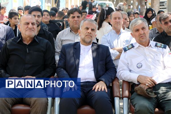 بازدید مشاور وزیر از موکب‌های سازمان دانش‌آموزی آذربایجان غربی
