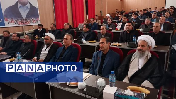 مراسم تکریم و معارفه رؤسای سابق و جدید دادگستری شهرستان اهر