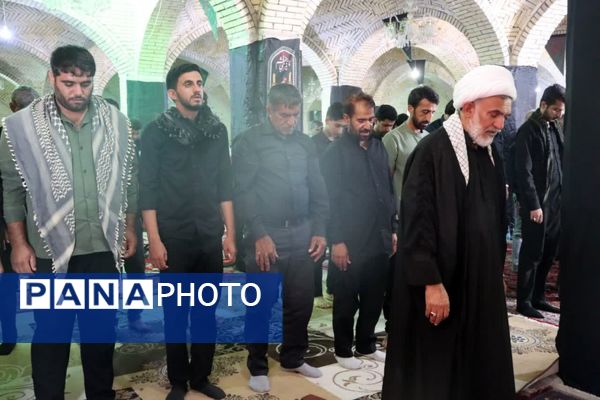 مراسم عاشورای حسینی در شهرستان قلعه‌گنج