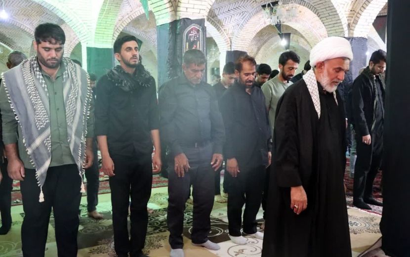 مراسم عاشورای حسینی در شهرستان قلعه‌گنج