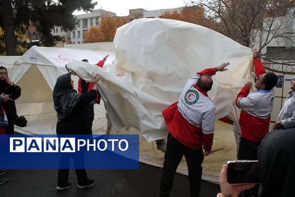 بیست و ششمین مانور سراسری زلزله