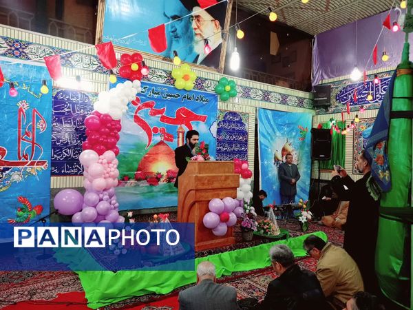 حضور مردم شیعه و سنی تربت‌ جام در جشن ولادت امام حسین (ع)