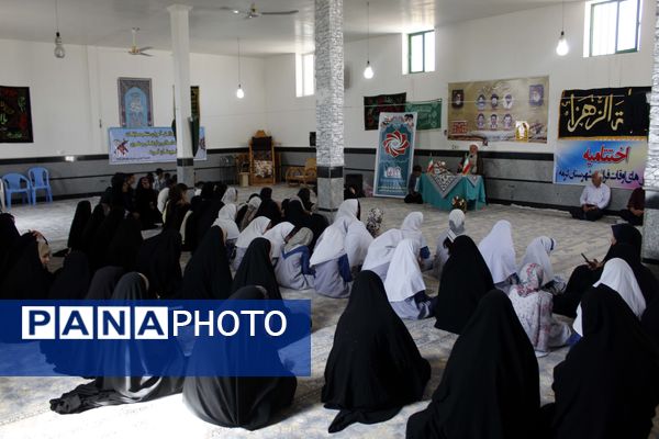 تقدیر از دانش‌آموزان فعال فرهنگی و قرآنی در شهر درق 