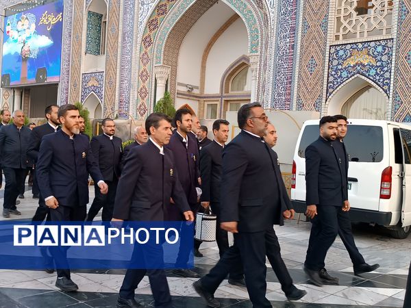 برگزاری مراسم چهلم رئیس‌جمهور شهید در حرم مطهر رضوی 