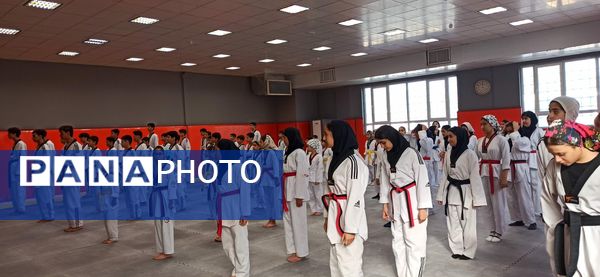 افتتاح خانه تکواندو در سالن چند منظوره آزادی شیروان