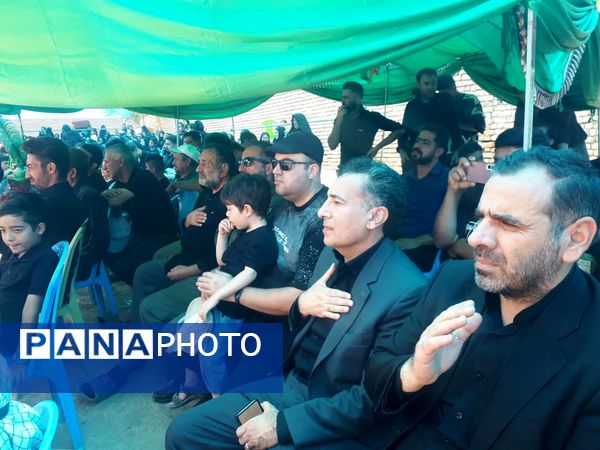 آیین شبیه خوانی عاشورا در روستای مهمانک