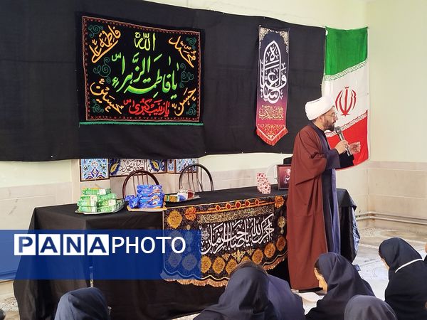 لحظات فاطمی در مدرسه شهید قنبری لاله تبریز