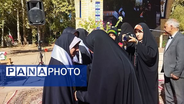 آیین افتتاحیه یادمان شهید دانش آموز اردوگاه باغرود نیشابور