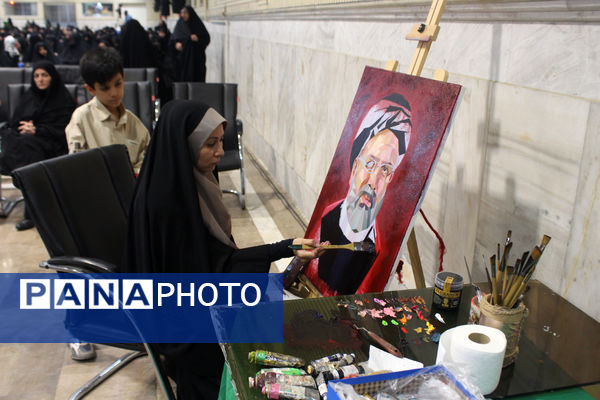 مراسم بزرگداشت نخستین سالگرد شهید آیت الله رئیسی در قم