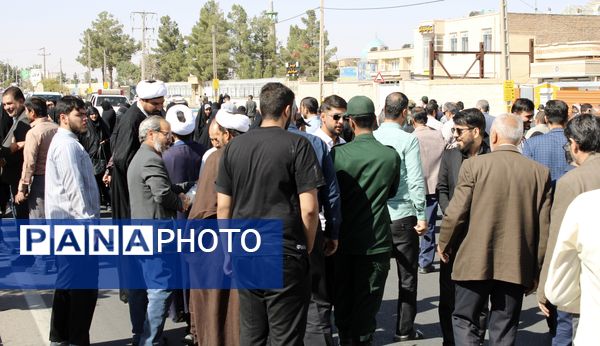 راهپیمایی بشارت نصر؛ نمایش وحدت، اقتدار و وفاداری ملت به آرمان‌های انقلاب در شهرستان تربت جام
