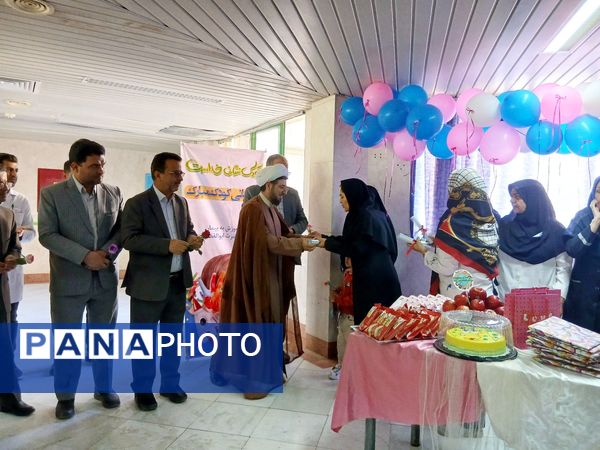 بازدید مسئولین کاشمر از بخش اطفال بیمارستان حضرت ابوالفضل (ع)