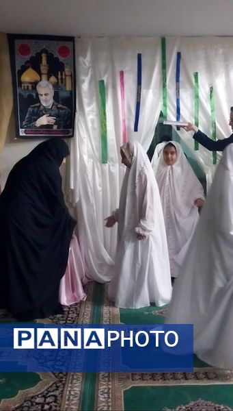 مراسم معنوی اعتکاف در مسجد صاحب الزمان جوادیه