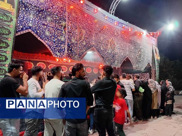برپایی موکب پذیرایی در ایام محرم در شهرستان کاشمر